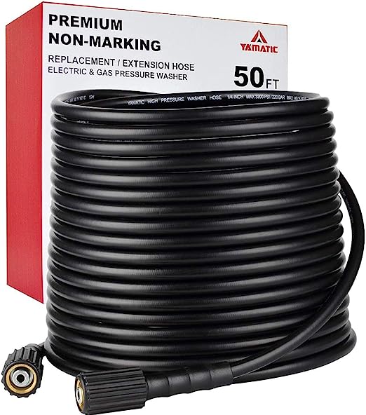 3200 PSI 1/4'' 50 FT WASHER HOSE 3200 PSI 1/4'' 50 FT WASHER HOSE